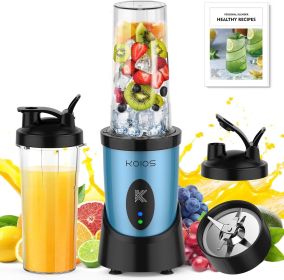 Blender for Smoothies, Peak 900W Personal Blender for Kitchen Shakes and Smoothies, with 2Ã—22oz Portable Cups and To-Go Lids