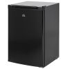 3 Cu Ft Small Upright Freezer Black Adjustable Thermostat Reversible Door for Apartments