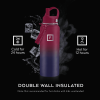 40 oz Dark Rainbow Stainless Steel Water Bottle