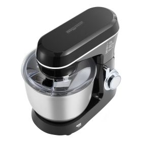 VEVOR Stand Mixer, 5.3QT + 4.4QT Two Stainless Steel Bowls, 10+P Speeds Tilt-head Food Mixer, Kitchen Mixer with Dough Hook, Wire Whip, Beater
