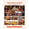 Roaster Oven, 22QT Electric Roasting Pan, 150-450 F Adjustable Temp Multifunctional Electric Roaster Oven with Self-Basting Lid