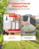 1.6 Gal/6L Fruit Wine Press, 2 Stainless Steel Barrels, Manual Juice Maker