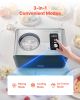 Automatic Ice Cream Maker with Built-in Compressor, 1.5 Quart No Pre-freezing Gelato Maker, Electric Sorbet-Maker