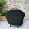 3-4 Burner Waterproof Gas Grill Cover Fits Grills up to 62-in Width, Black