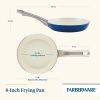 Vibrance 8 Inch Ceramic Nonstick Frying Pan, Dishwasher Safe and Oven Safe to 500Â°F, Blue