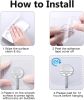 Adhesive Wall Hooks for Hanging Heavy Duty Towel Coat Hooks